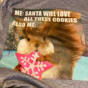 Two piece pajama set. New with tags. Super soft. Perfect for the holidays.